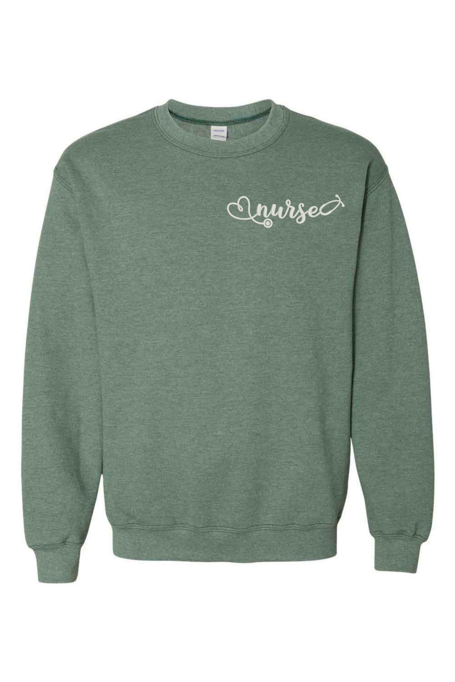 HEATHER GREEN SWEATSHIRT