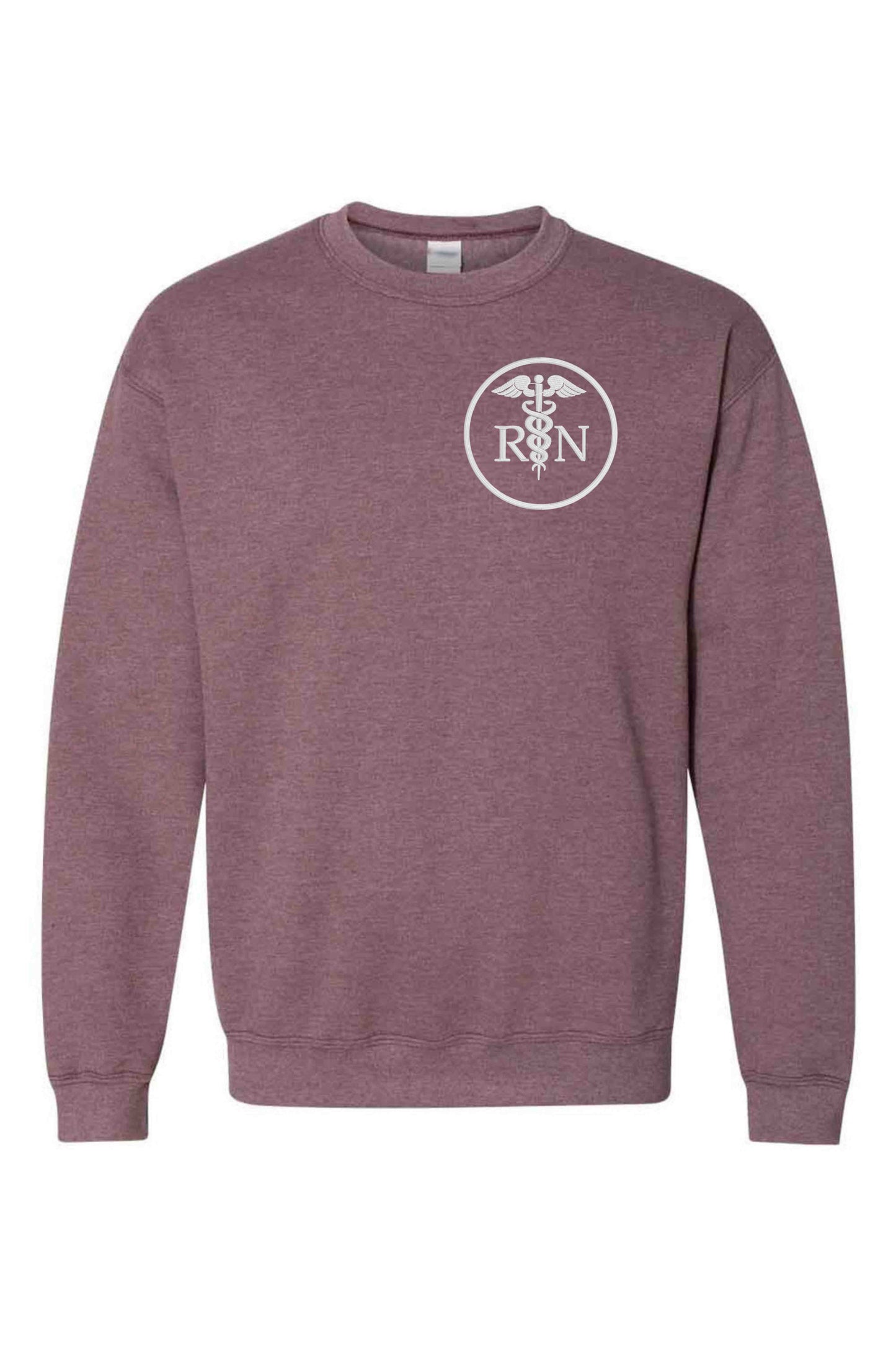 DARK MAROON HEATHER SWEATSHIRT